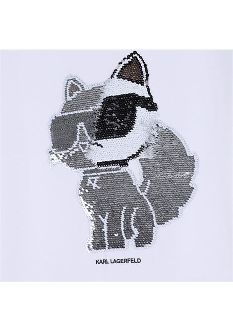 T-shirt con logo KARL LAGERFELD KIDS | Z3115310P